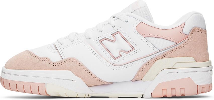 New Balance Kids Pink & White 550 Sneakers - Picture 3