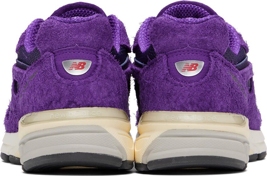 New Balance Purple Made in USA 990v4 Sneakers