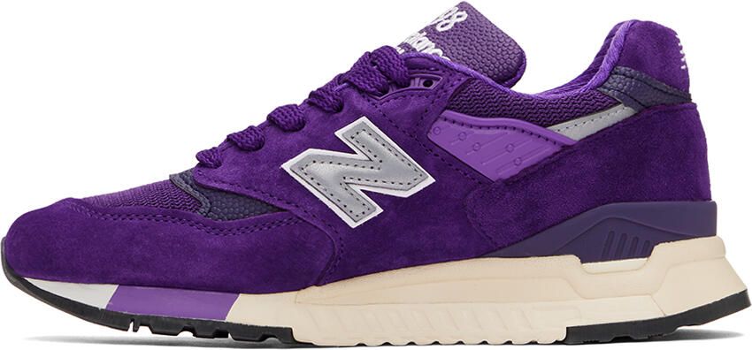 New Balance Purple Made in USA 998 Sneakers - Picture 3