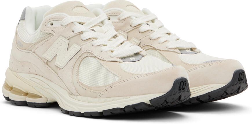 New Balance Beige & Off-White 2002R Sneakers - Picture 3