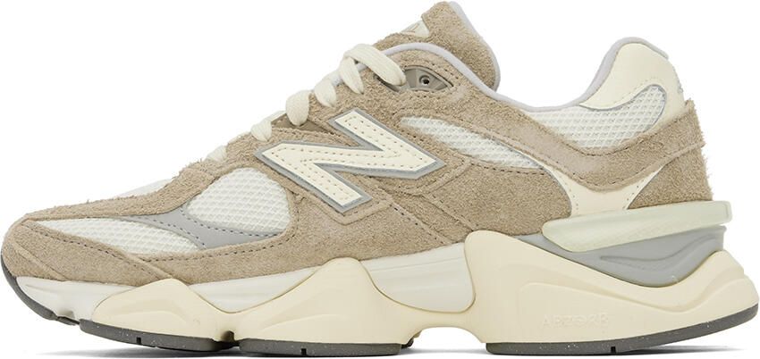 New Balance Taupe & Gray 9060 Sneakers - Picture 3