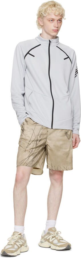 New Balance Taupe & Gray 9060 Sneakers - Picture 4