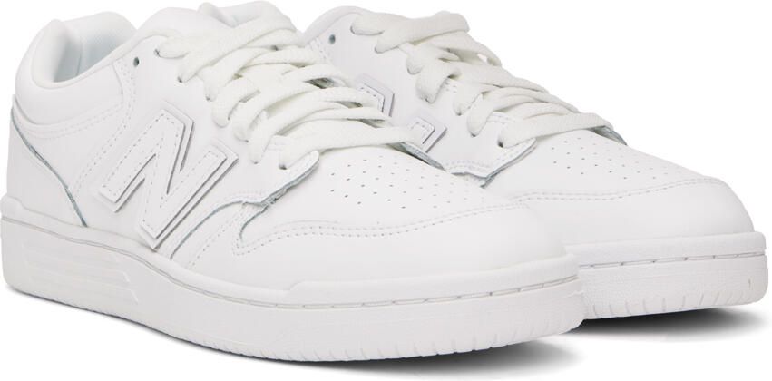 New Balance White 480 Sneakers - Picture 2