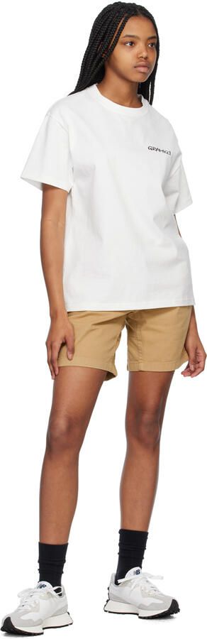 New Balance White & Gray 327 Sneakers - Picture 4