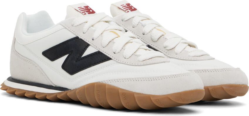 New Balance White & Gray RC30 Sneakers - Picture 2