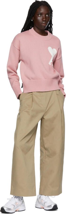 New Balance White & Pink 530 Sneakers - Picture 4