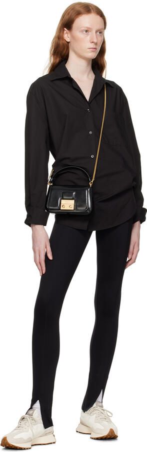 New Balance White & Taupe 327 Sneakers - Picture 4