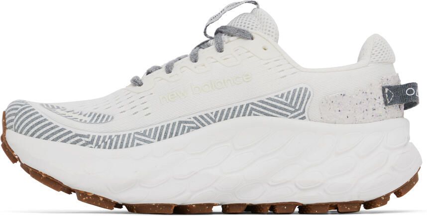 New Balance White Trail More v3 Sneakers - Picture 3