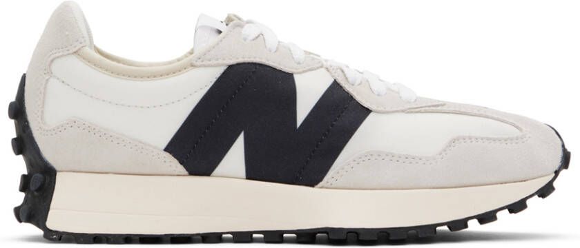 New Balance Off-White & Black 327 Sneakers - Picture 3
