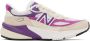 New Balance Purple & Off-White MADE in USA 990v6 Sneakers - Thumbnail 1