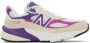 New Balance Purple & Off-White MADE in USA 990v6 Sneakers - Thumbnail 5
