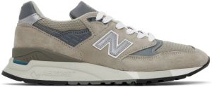 New Balance Taupe Made In USA 998 Sneakers