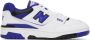 New Balance White & Blue 550 Sneakers - Thumbnail 1