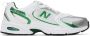 New Balance Silver & Green 530 Sneakers - Thumbnail 1
