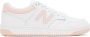 New Balance White & Pink 480 Sneakers - Thumbnail 1