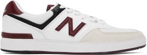 New Balance White CT 574 Sneakers