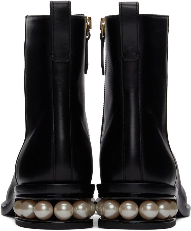 Nicholas Kirkwood Black Casati Ankle Boots