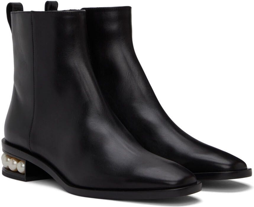 Nicholas Kirkwood Black Casati Ankle Boots - Picture 2