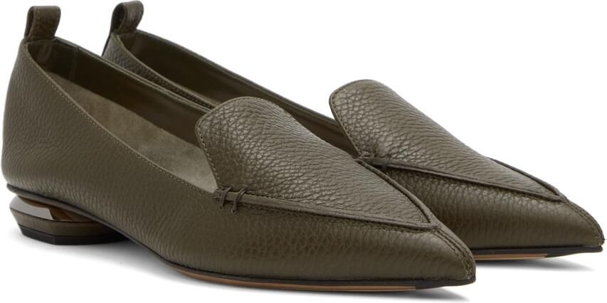 Nicholas Kirkwood Green Beya Loafers - Picture 2