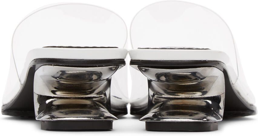 Nicole Saldaña SSENSE Exclusive Transparent Sarah Heeled Sandals - Picture 2