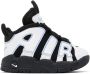 Nike Baby Black & White Air More Uptempo Sneakers - Thumbnail 1