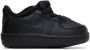 Nike Baby Black Force 1 Crib Sneakers - Thumbnail 1