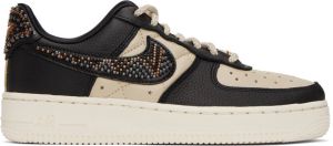 Nike Black & Beige Premium Goods Edition Air Force 1 'The Sophia' Sneakers