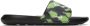Nike Black & Green Victori One Sandals - Thumbnail 1