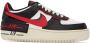 Nike Black & Red Air Force 1 Shadow Sneakers - Thumbnail 1