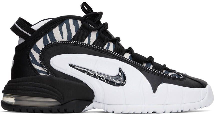 Nike Black & White Air Max Penny Sneakers