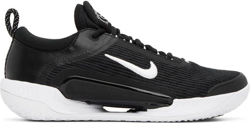 Nike Black Court Air Zoom NXT Sneakers