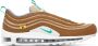 Nike Brown & Green Air Max 97 SE Sneakers - Thumbnail 1