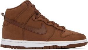 Nike Brown Dunk Premium High Sneakers