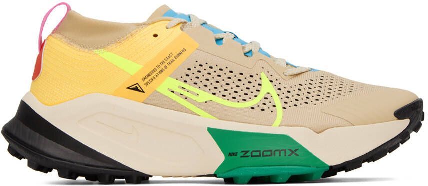 Nike Gold Zegama Sneakers