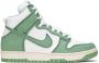 Nike Green & White Dunk Hi 1985 Sneakers - Thumbnail 1