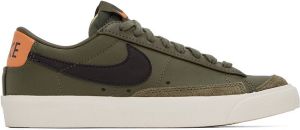 Nike Green Blazer '77 Low Sneakers