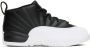 Nike Jordan Baby Black & White Jordan 12 Retro Sneakers - Thumbnail 1