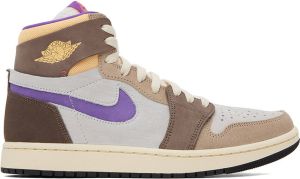 Nike Jordan Beige & Brown Air Jordan 1 Zoom CMFT 2 Sneakers