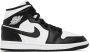 Nike Jordan Black & White Air Jordan 1 Mid Sneakers - Thumbnail 1
