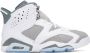 Nike Jordan Gray & White Air Jordan 6 Retro Sneakers - Thumbnail 1