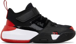 Nike Jordan Kids Black & Red Jordan Stay Loyal 2 Little Kids Sneakers