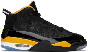Nike Jordan Kids Black & Yellow Air Jordan Dub Zero Big Kids Sneakers