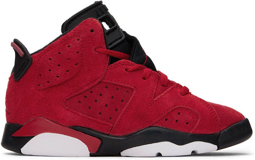 Nike Jordan Kids Red Jordan 6 Retro Little Kids Sneakers