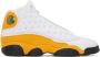 Nike Jordan Kids White & Orange Air Jordan 13 Retro Big Kids Sneakers - Thumbnail 1