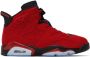 Nike Jordan Red Air Jordan 6 'Toro Bravo' Sneakers - Thumbnail 1
