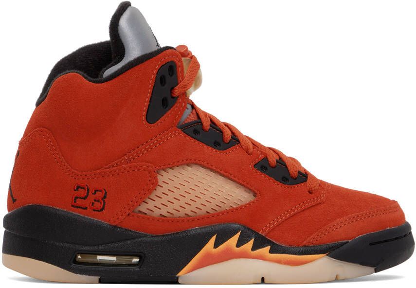 Nike Jordan Red Jordan 5 Retro Dunk on Mars Sneakers