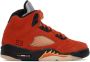 Nike Jordan Red Jordan 5 Retro Dunk on Mars Sneakers - Thumbnail 1