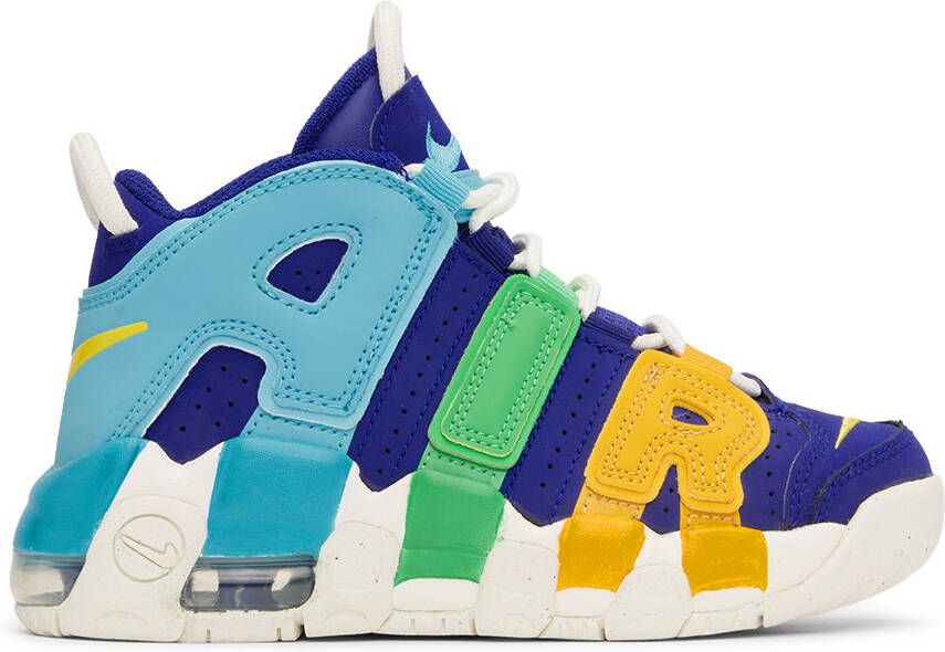 Nike Kids Blue Air More Uptempo Little Kids Sneakers
