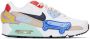 Nike Kids White Air Max 90 LTR SE Big Kids Sneakers - Thumbnail 1