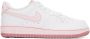 Nike Kids White & Pink Force 1 Little Kids Sneakers - Thumbnail 1